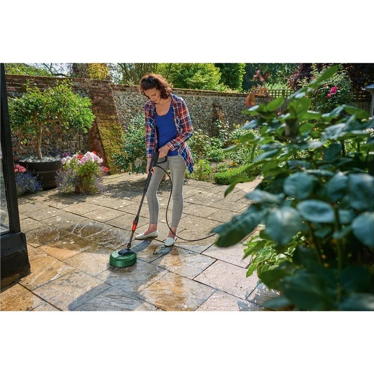 Bosch Aquasurf 250 Terrassenreiniger Aufsatz grün