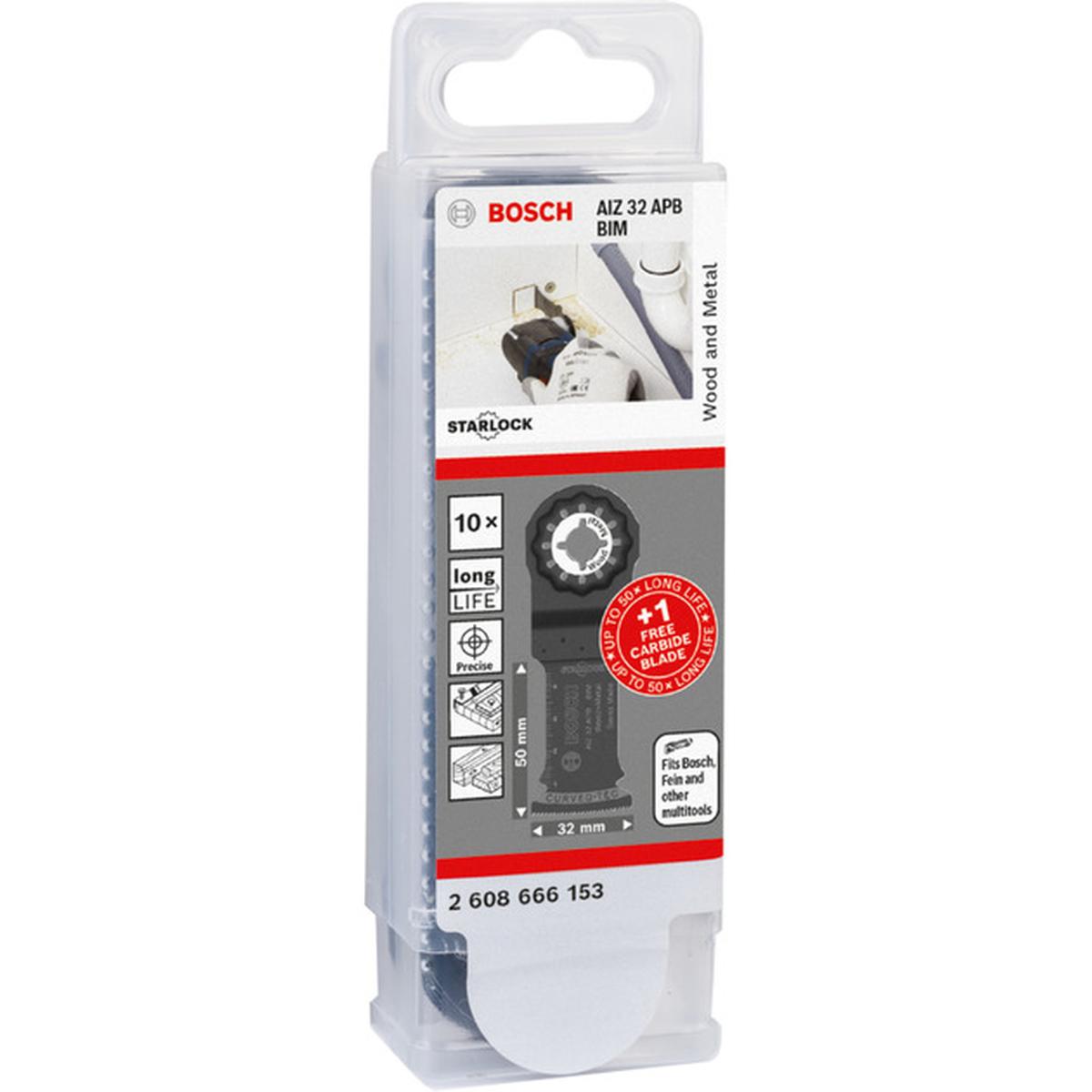 Bosch Professional Sägeblatt Set für Multifunktionswerkzeug