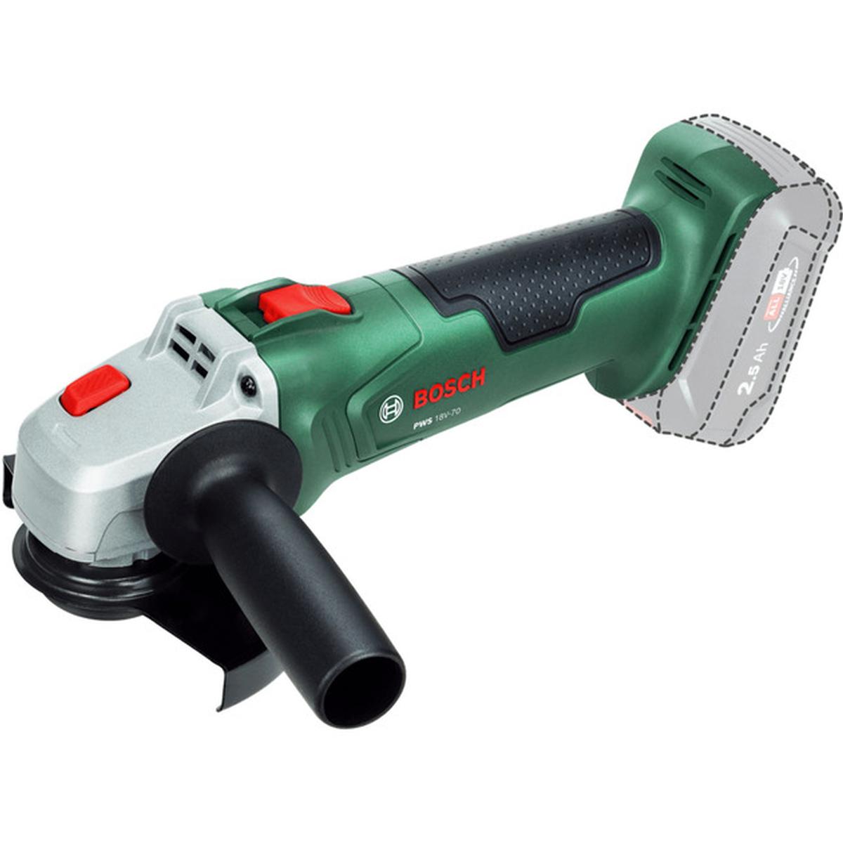 Bosch PWS 18V-70 125mm Akku-Winkelschleifer