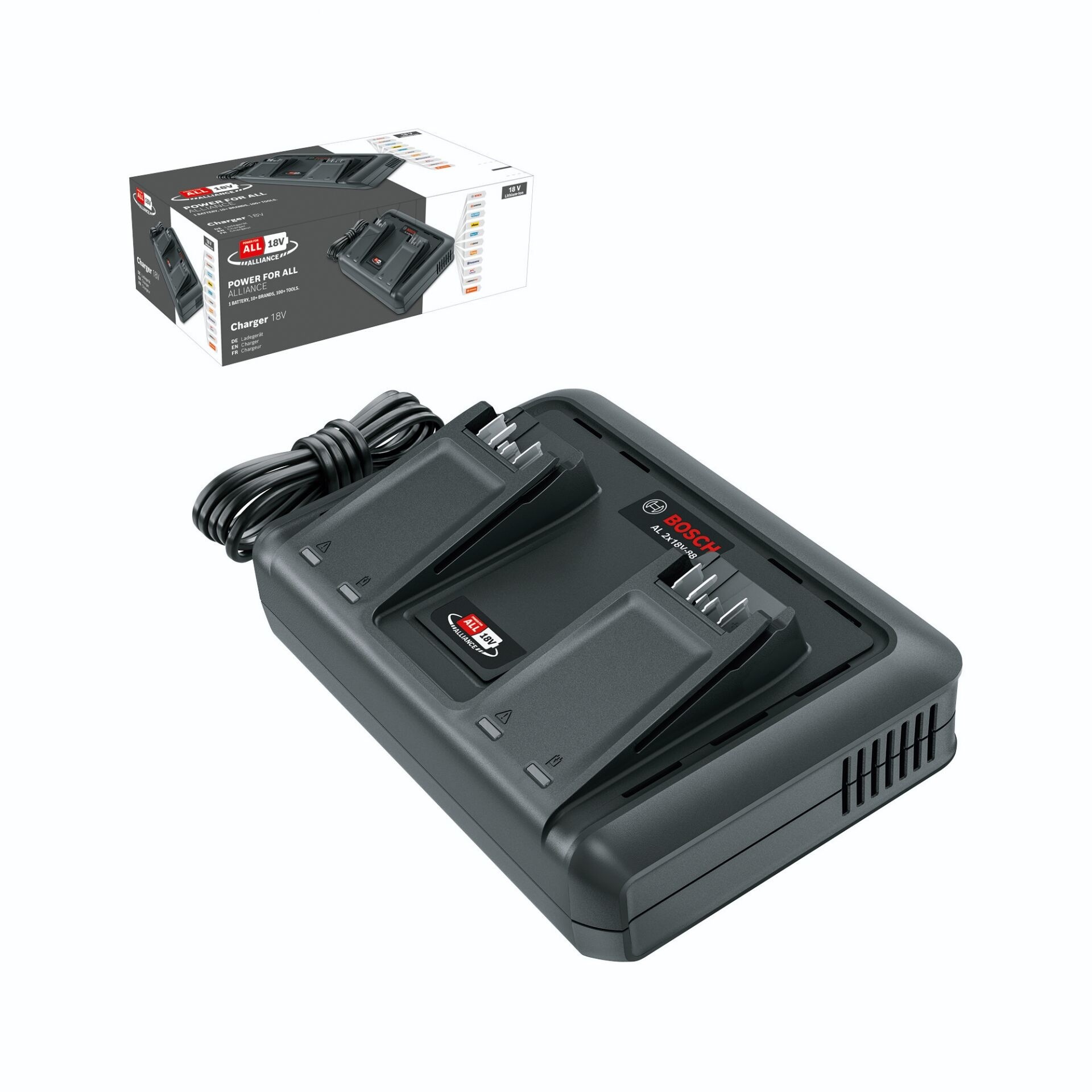 Bosch AL 2x18V-88 18V Doppelladegerät