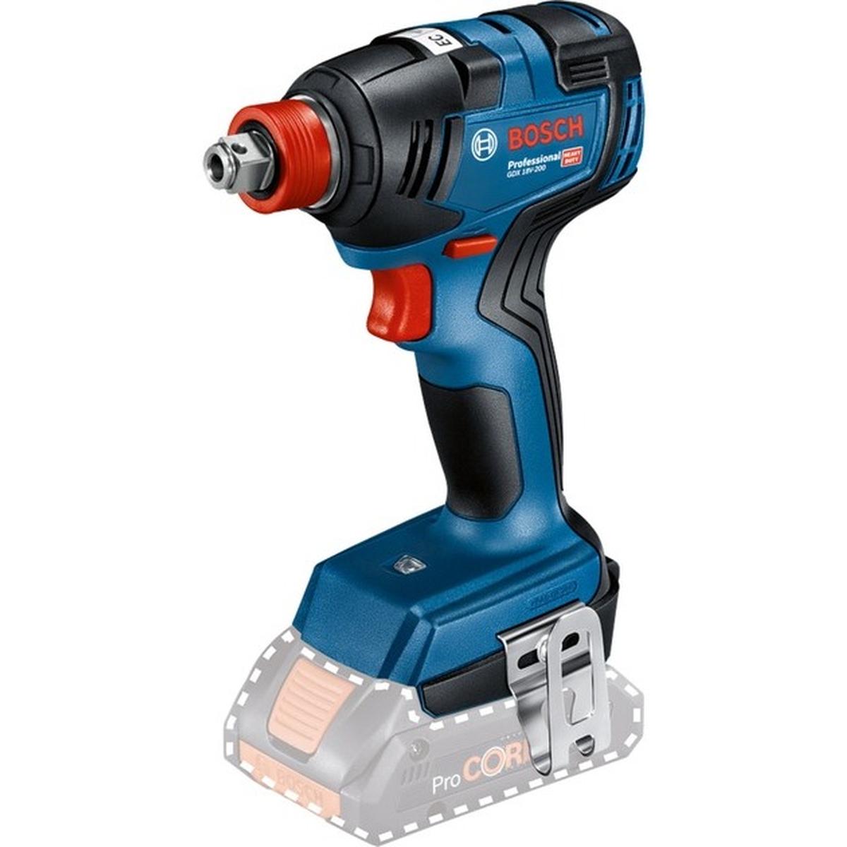 Bosch Professional GDX 18V-200 18V Akku-Drehschlagschrauber 200Nm