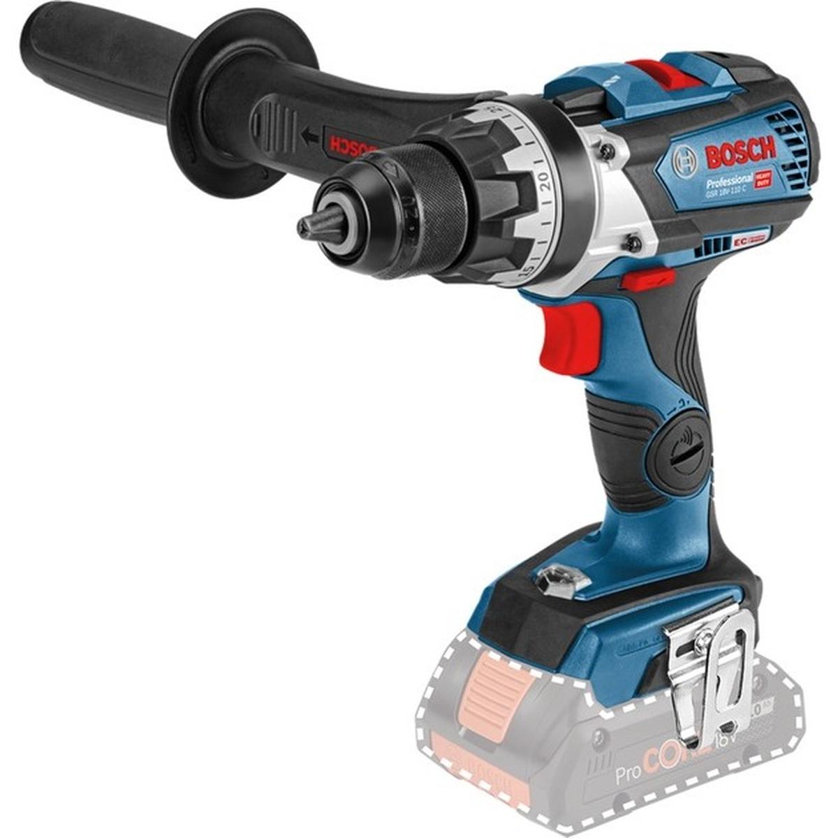 Bosch Professional GSR 18V-110 C 18V Akku-Bohrschrauber 110Nm