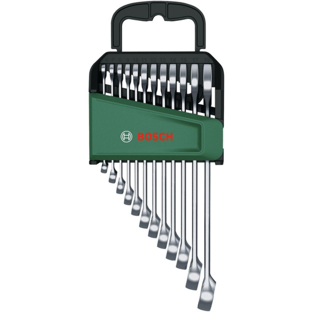 Bosch 1600A02Z9D Ringmaulschlüssel-Satz 12-teilig 6-19 mm