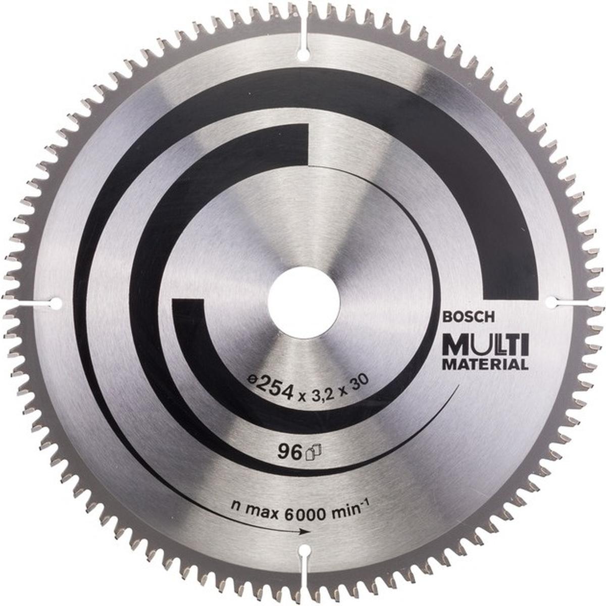 Bosch Professional Multi Material 254mm 96 Zähne Kreissägeblatt