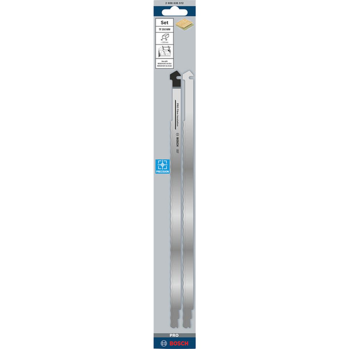 Bosch TF 350 WM Tandemsägeblatt 408mm für Dämmstoffe 2-tlg