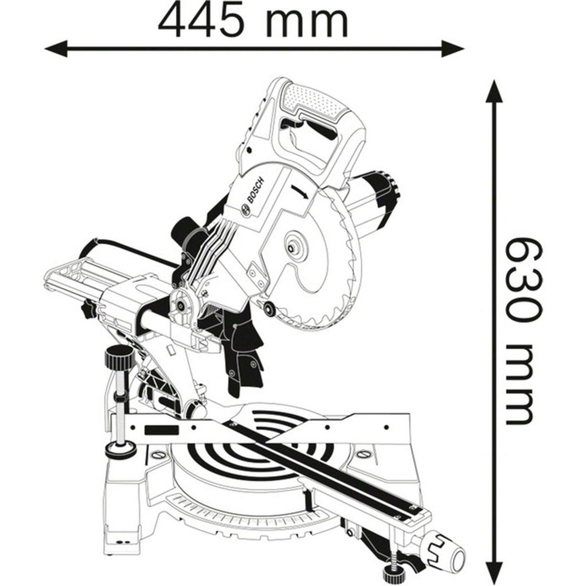 Bosch Professional GCM 80 SJ Paneelsäge
