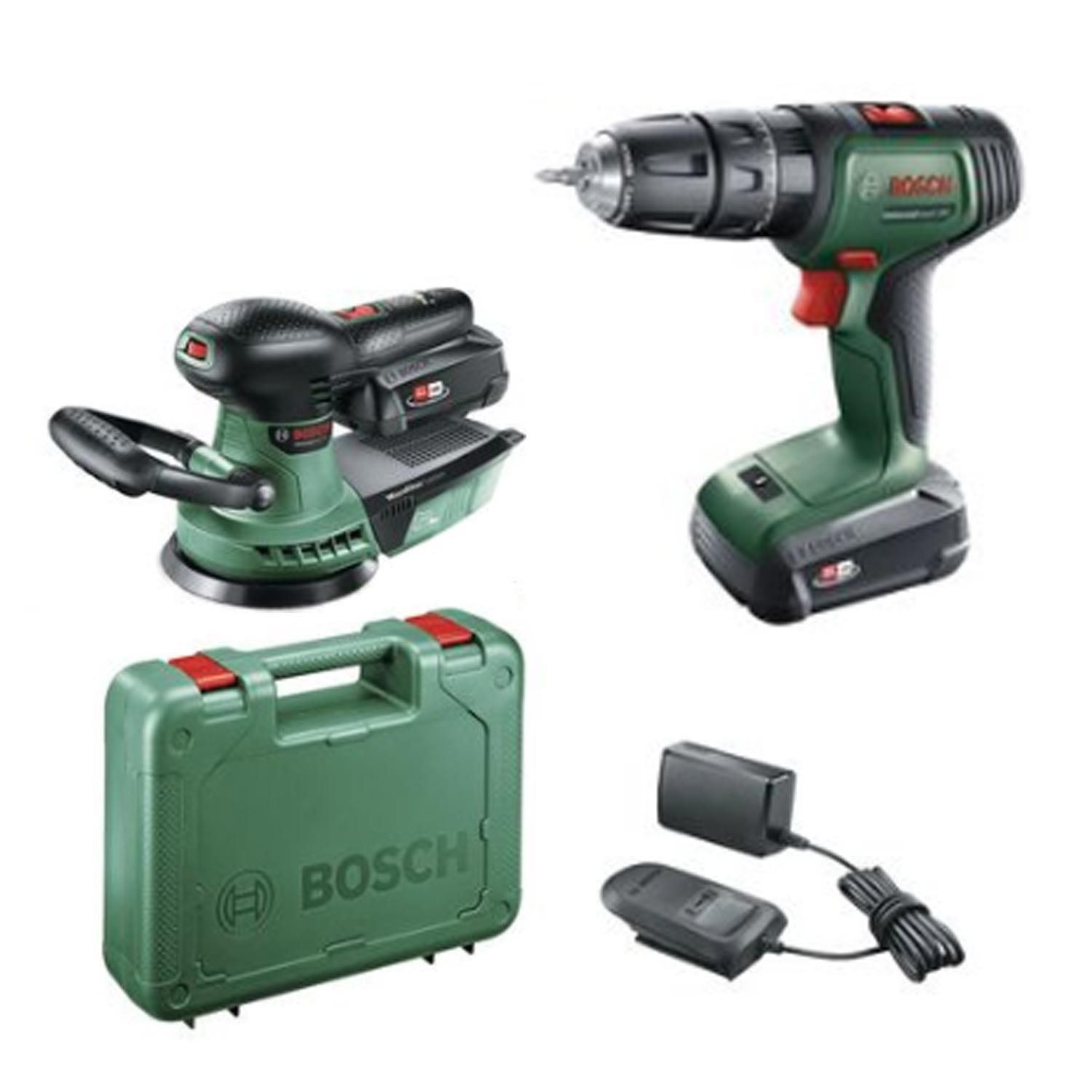 Bosch UniversalImpact 18V Akku-Schlagbohrmaschine 2x 2,0Ah mit AdvancedOrbit 18 Set