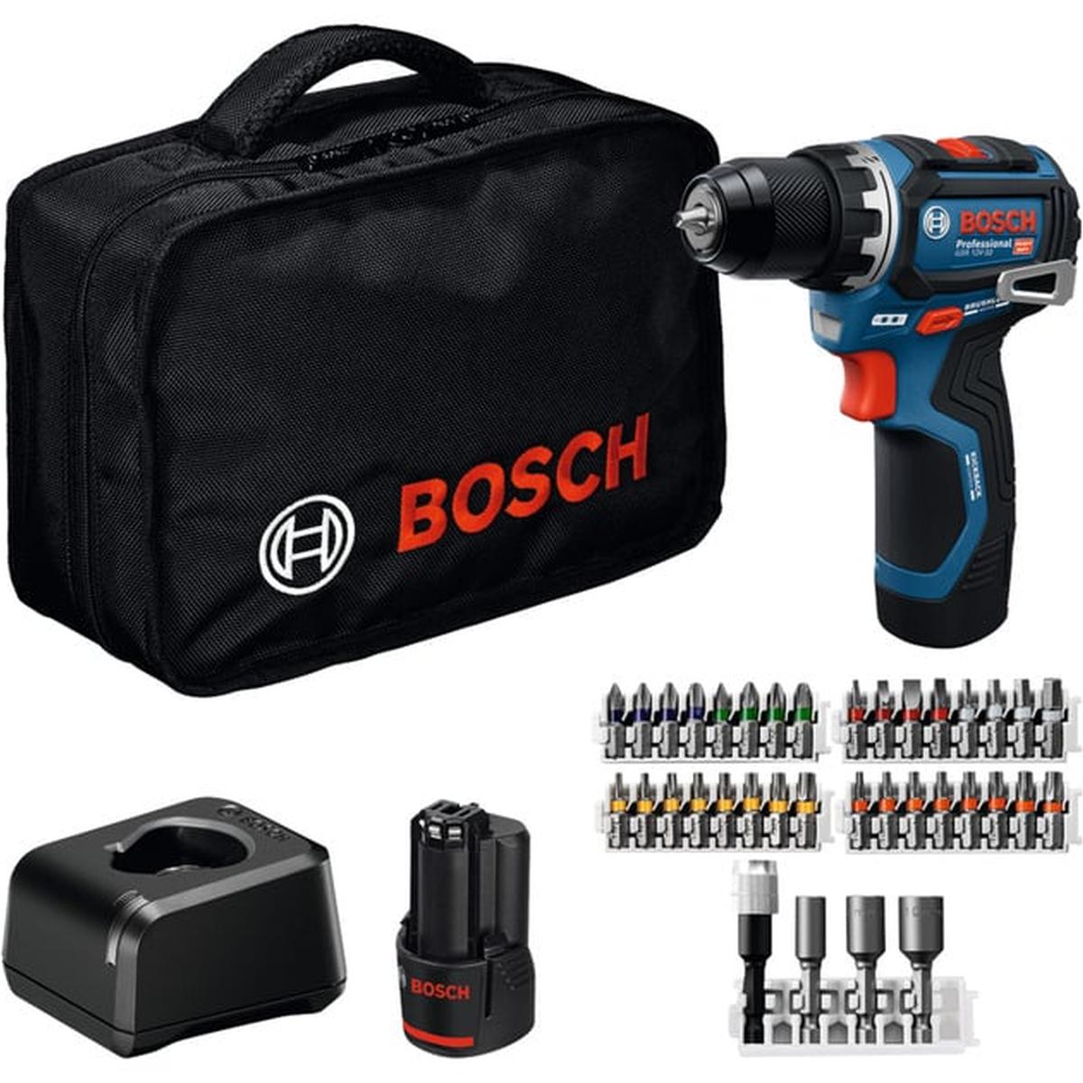 Bosch Professional GSR 12V-32 Akku-Bohrschrauber 12V 2,0Ah