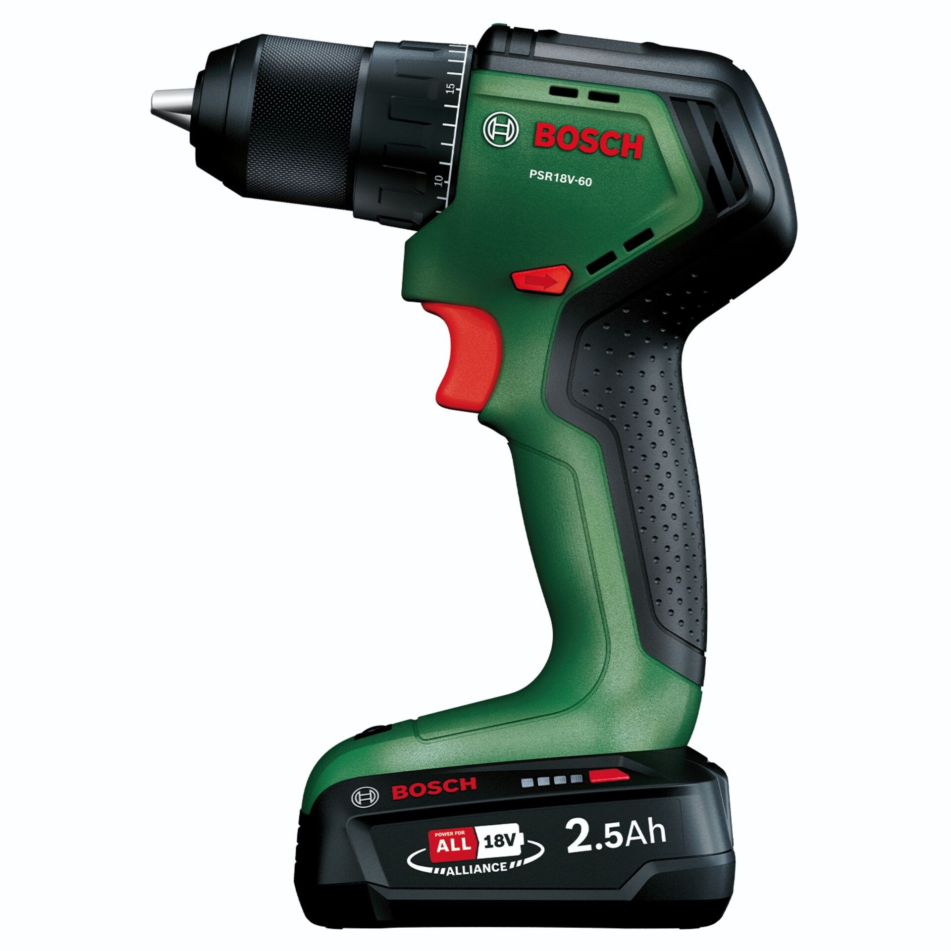 Bosch PSR18V-60 Akku-Bohrschrauber 18V 2,5Ah