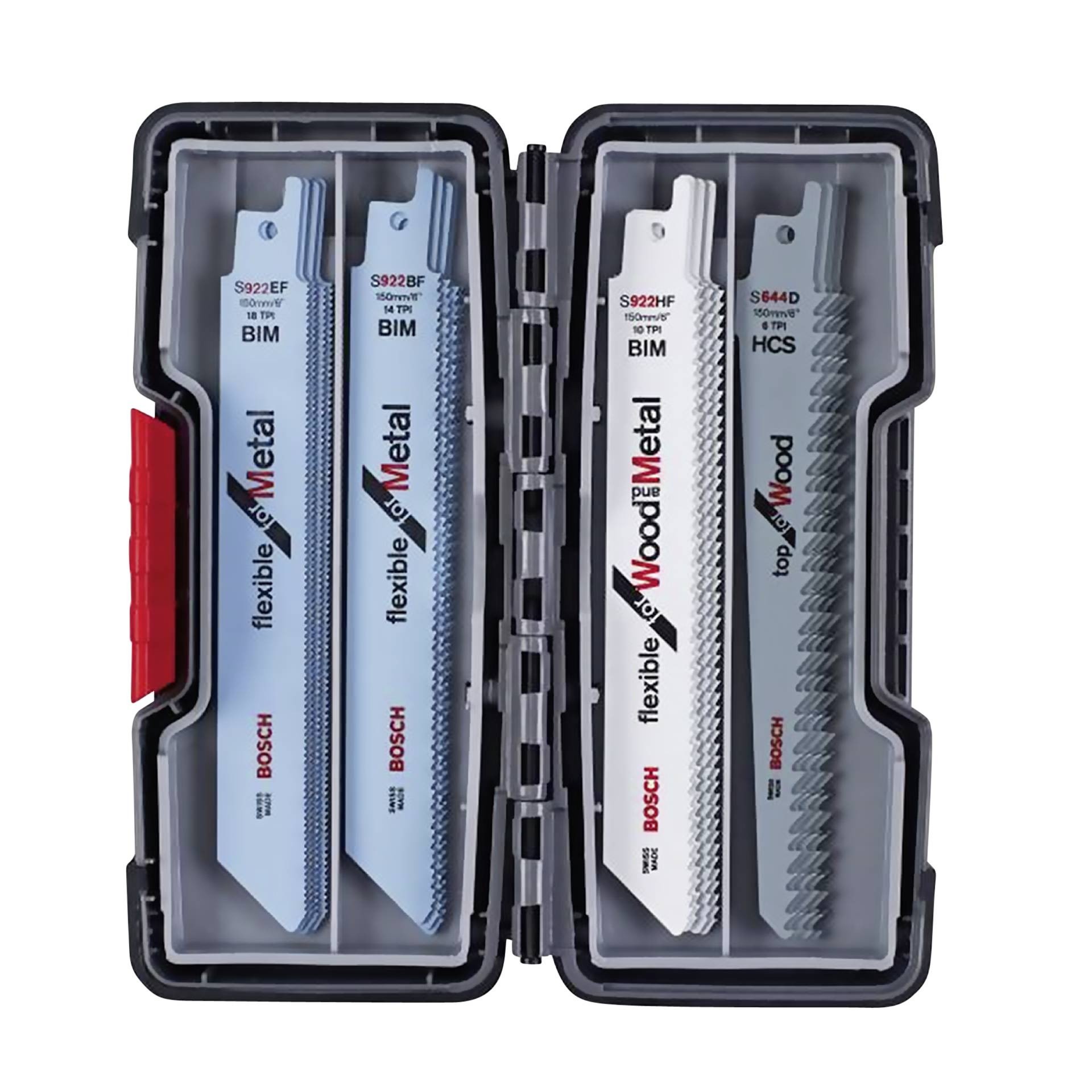 Bosch Professional ToughBox for Wood and Metal Säbelsägeblatt-Set 20-tlg.