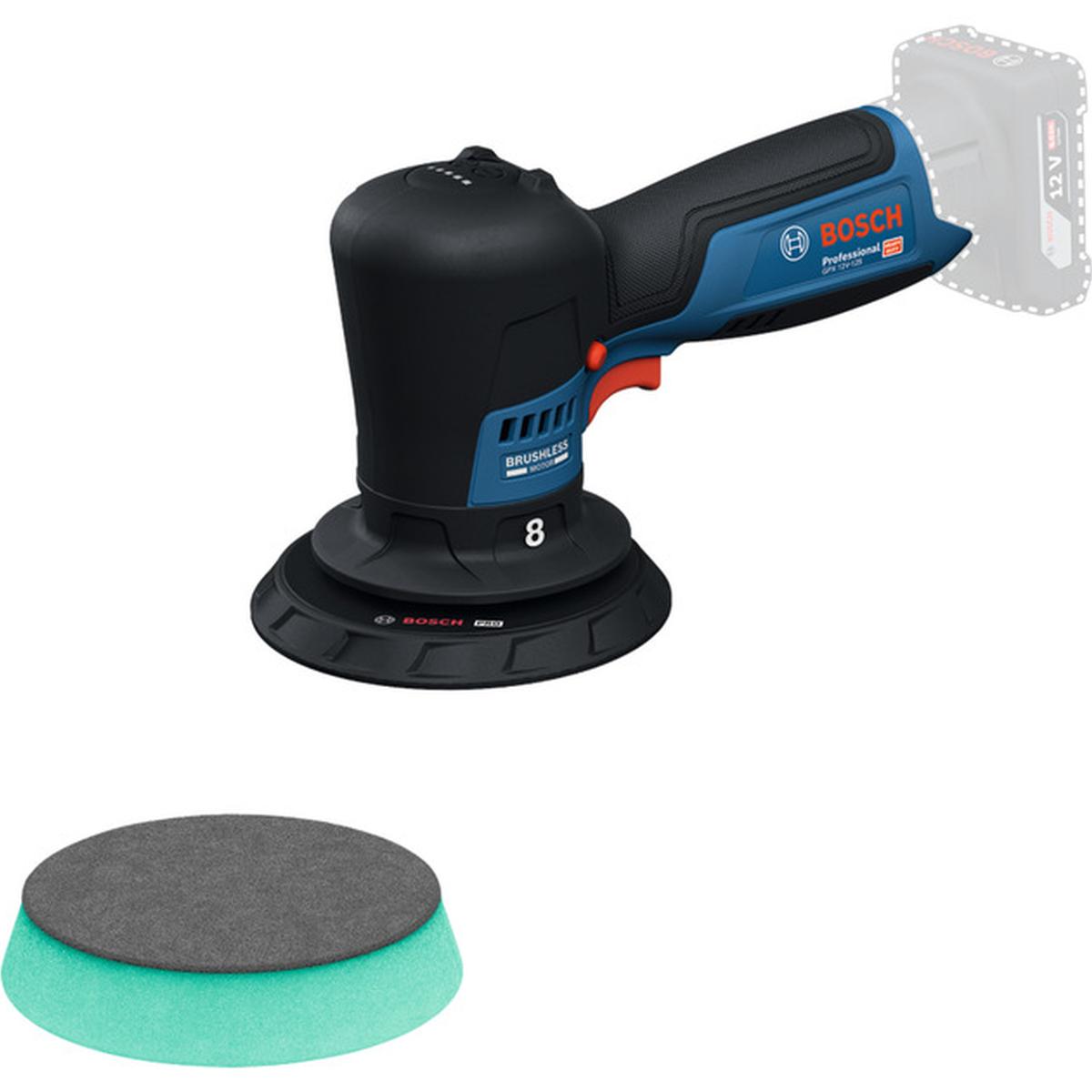 Bosch Professional GPX 12V-125 Akku-Exzenterpolierer