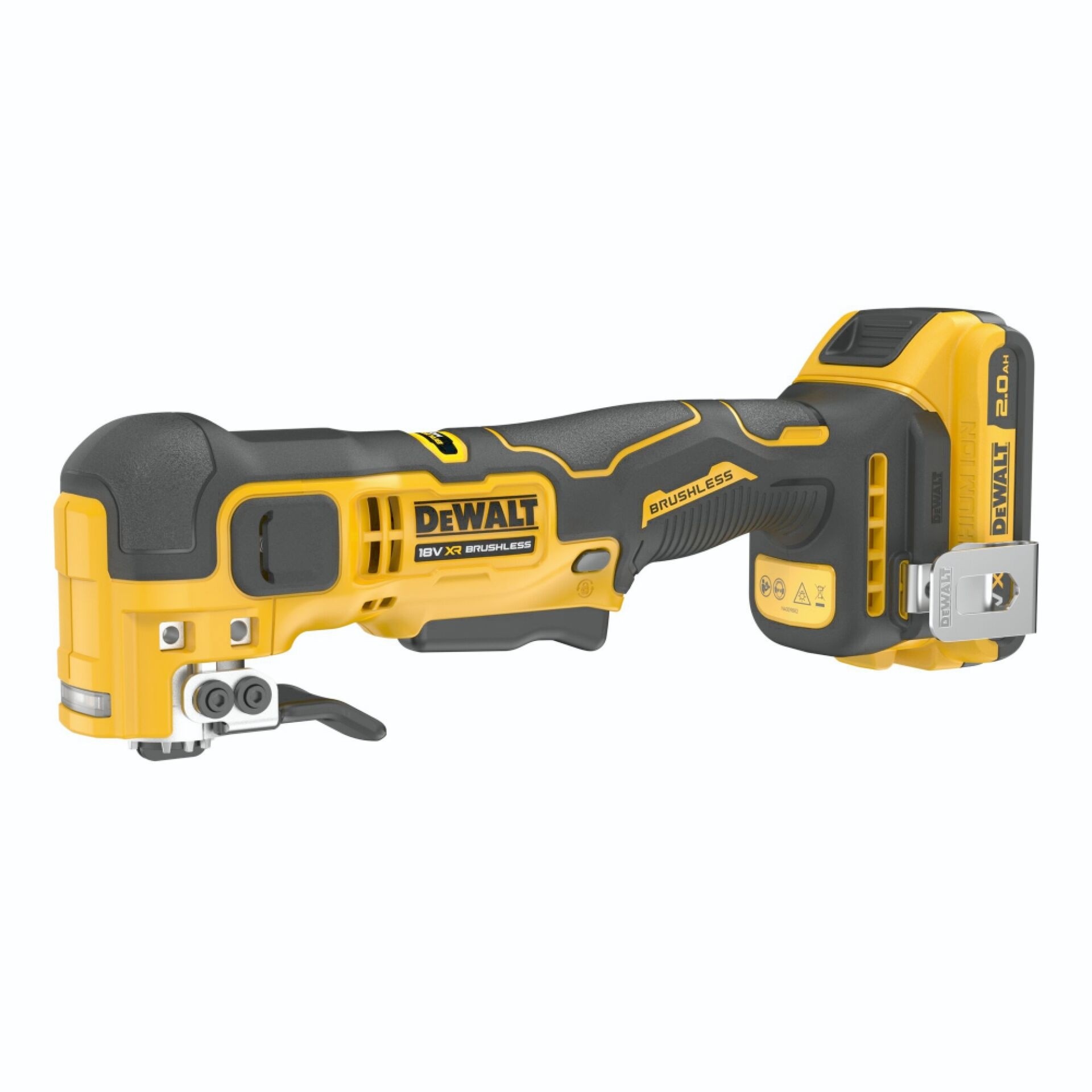 DeWalt DCS358D2 18V XR Akku-Multifunktionswerkzeug mit 2x 2,0Ah Akku