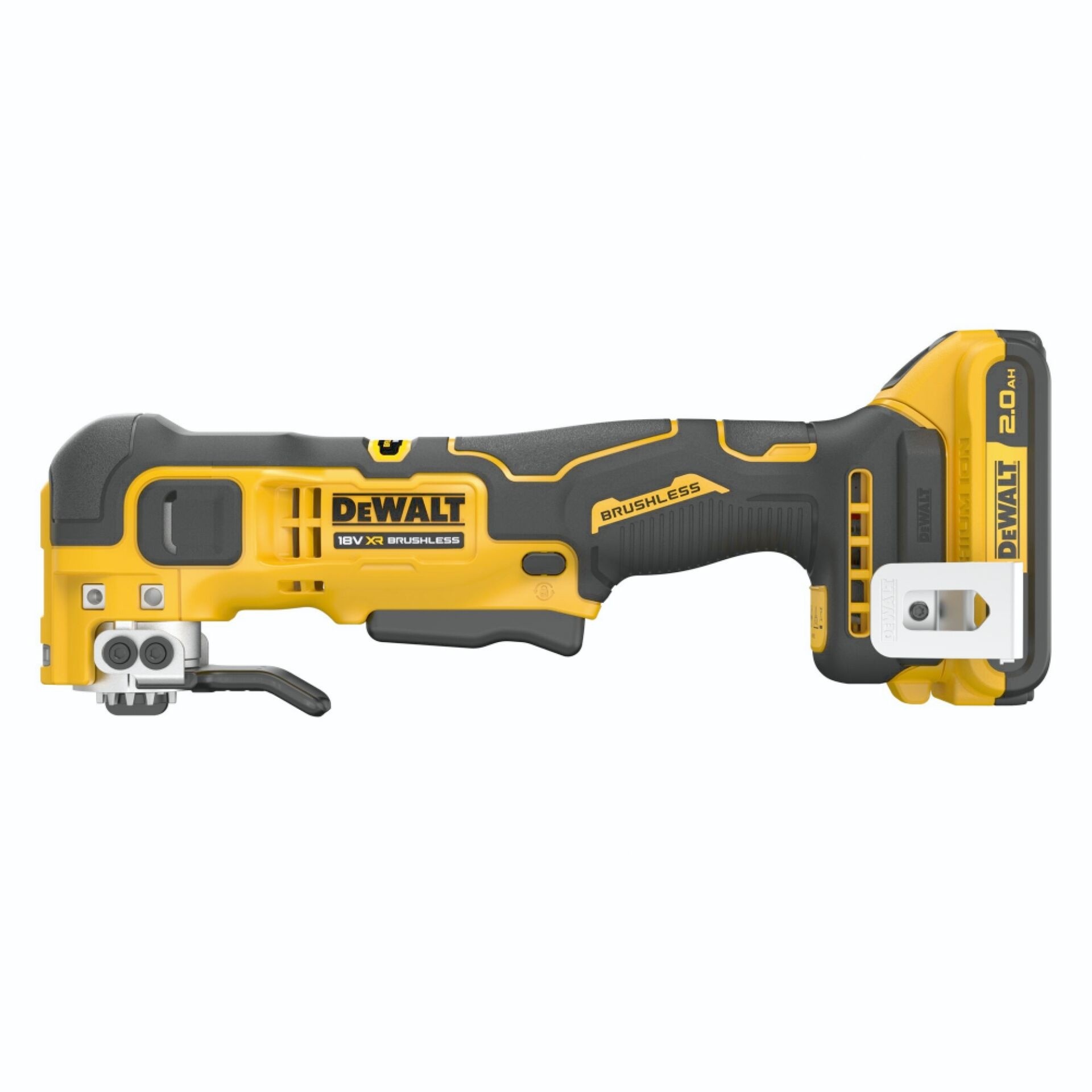 DeWalt DCS358D2 18V XR Akku-Multifunktionswerkzeug mit 2x 2,0Ah Akku