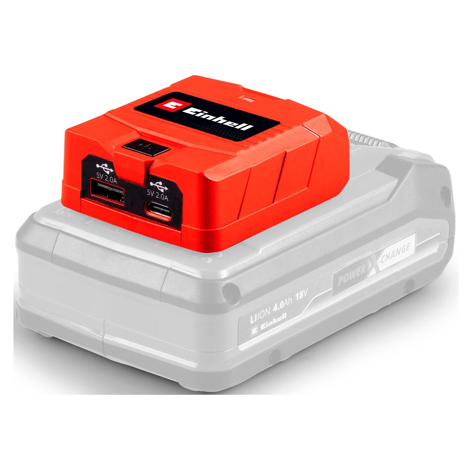 Einhell TC-CP 18 Li USB A/C-Solo Power X-Change USB-Akku-Adapter