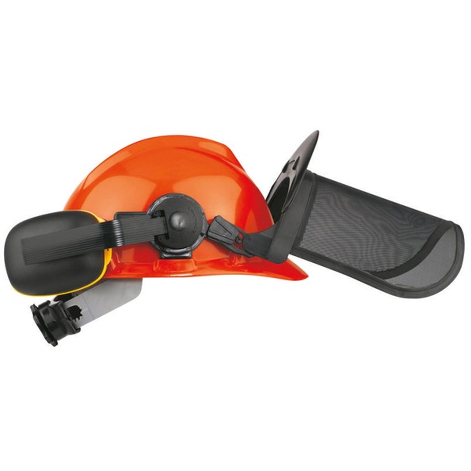 Einhell BG-SH 2 Forstschutzhelm orange/schwarz