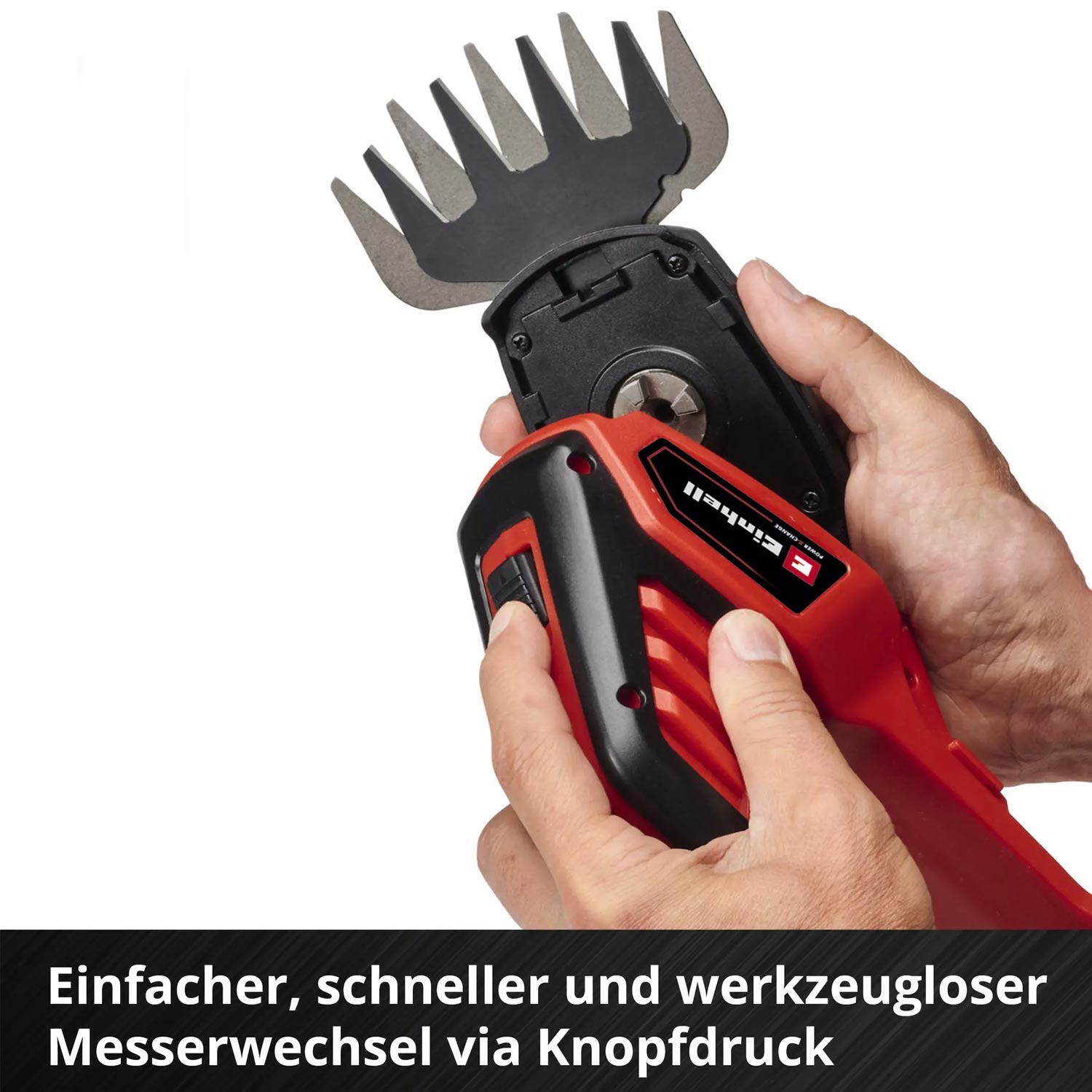 Einhell GE-CG 18/100 Li T-Solo Power X-Change Akku-Gras- und Strauchschere