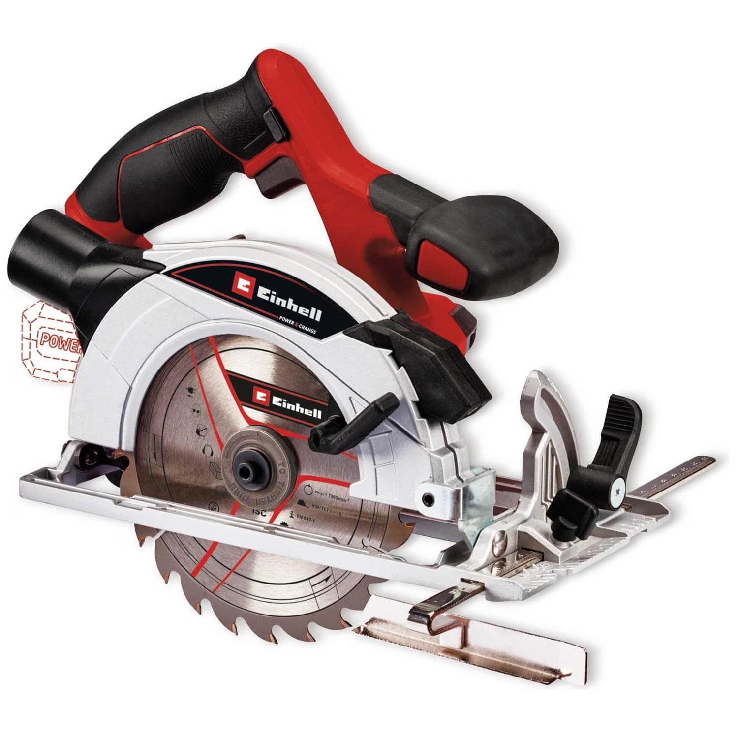 Einhell TE-CS 18/165-1 Li-Solo Power X-Change Akku-Handkreissäge