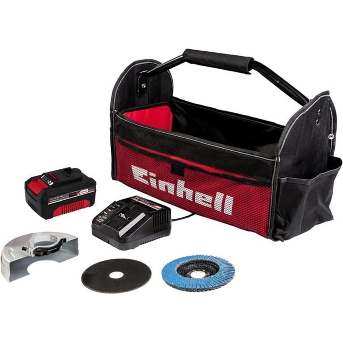 Einhell TE-AG 18/115 Li Kit Power X-Change Akku-Winkelschleifer
