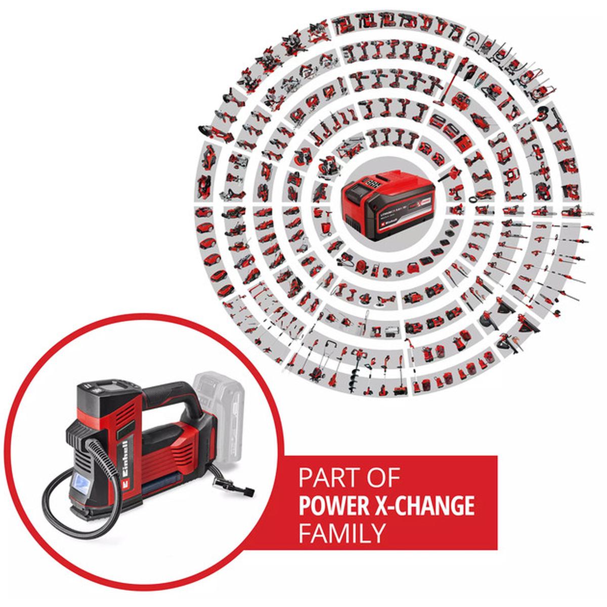 Einhell CE-CC 18/23 D Li-Solo 11 bar Akku-Kompressor