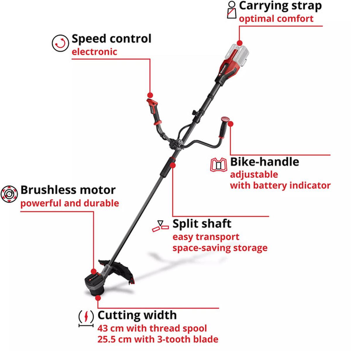 Einhell Professional GP-BC 36/430 Li BL-Solo Akku-Sense