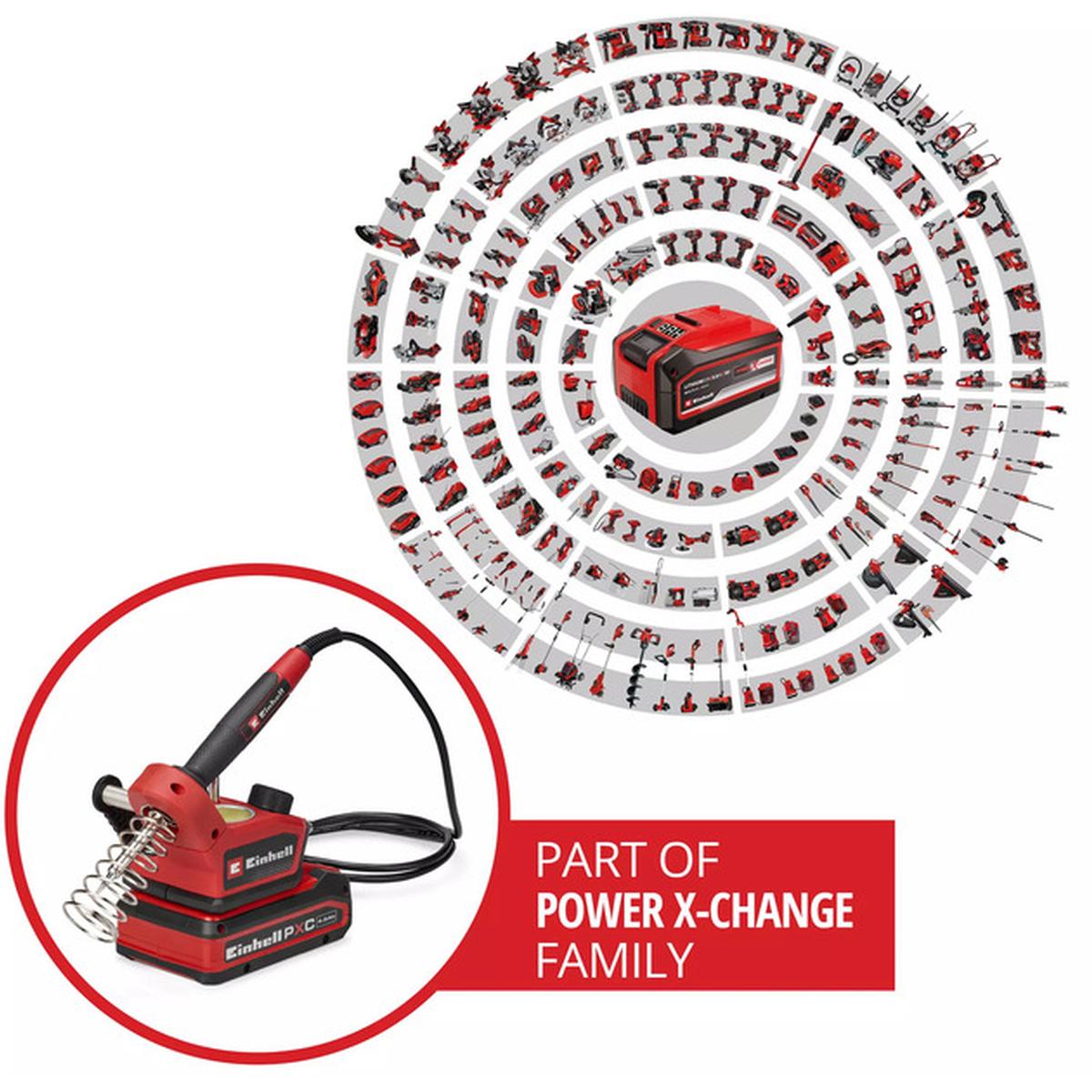 Einhell TE-SI 18/480 Li E-Solo 18V Akku-Lötkolben