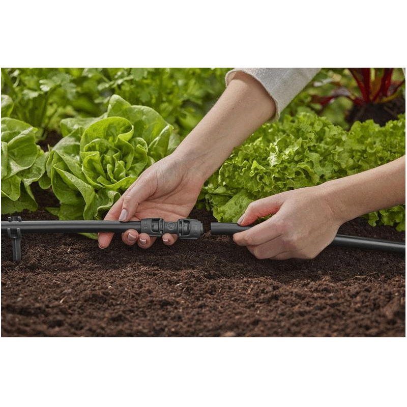 GARDENA 13203-20 Micro-Drip-System Verbinder 13 mm (1/2) - Inhalt: 3 Stück