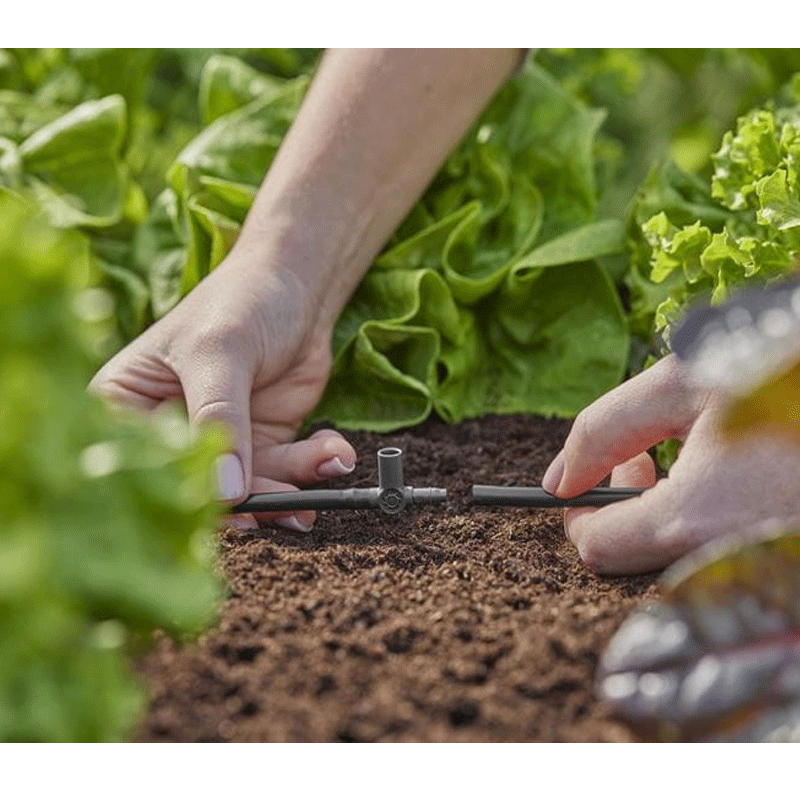 GARDENA 13216-20 Micro-Drip-System T-Stück für Sprühdüsen/Endtropfer 4,6 mm (3/16)