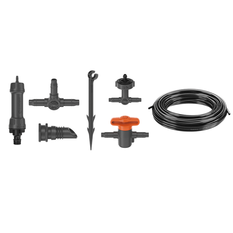 GARDENA&#x20;13401-20&#x20;Micro-Drip-System&#x20;Tropfbew&#xE4;sserung&#x20;Set&#x20;Balkon&#x20;&#x28;15&#x20;Pflanzen&#x29;