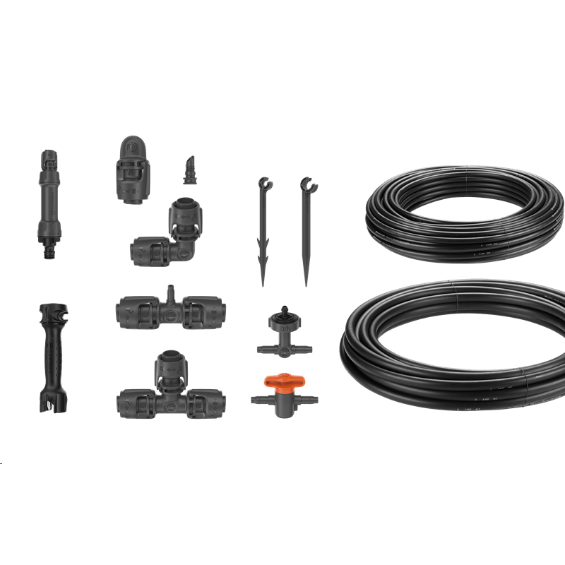 GARDENA&#x20;13455-20&#x20;Micro-Drip-System&#x20;Tropfbew&#xE4;sserung&#x20;Set&#x20;Hochbeet&#x2F;Beet&#x20;&#x28;35&#x20;Pflanzen&#x29;