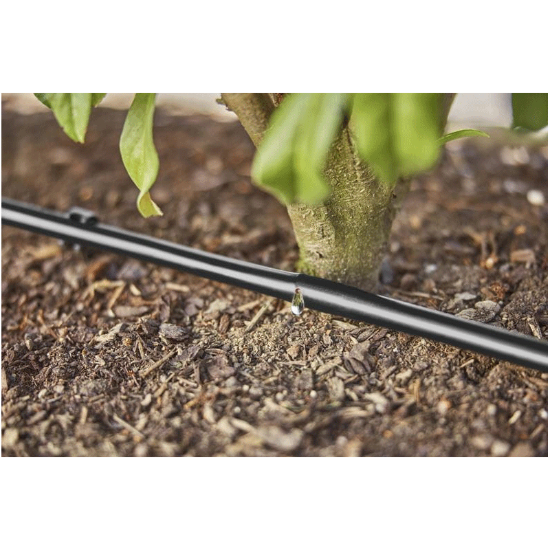 GARDENA 13503-20 Micro-Drip-System Tropfrohr 1,6 l/h, ober- und unterirdische Verlegung (25 m)