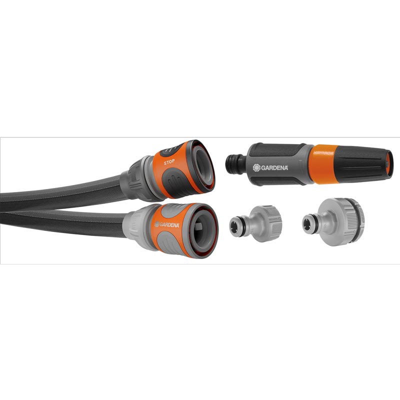 GARDENA 18455-20 Textilschlauch Liano Life 1/2, 25 m Set