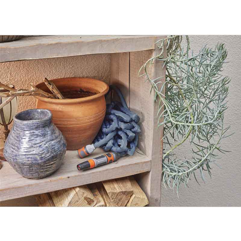 GARDENA 18455-20 Textilschlauch Liano Life 1/2, 25 m Set