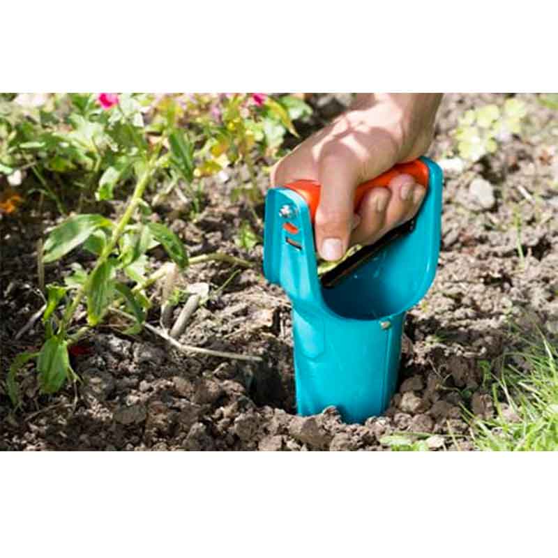 GARDENA 03412-20 Blumenzwiebelpflanzer mit Auslöseautomatik