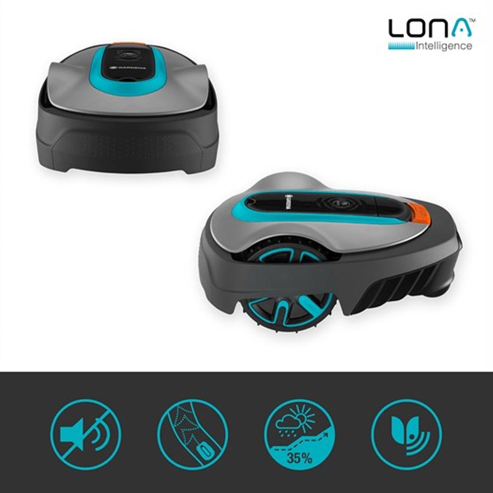 GARDENA 19605-60 Mähroboter smart SILENO city 400 m² Set (2. Wahl)