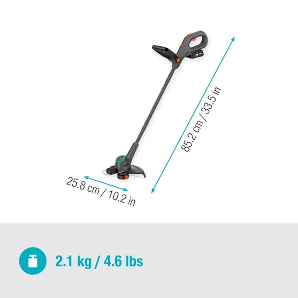 GARDENA 14704-55 Akku-Trimmer EasyTrim 25/18V P4A solo