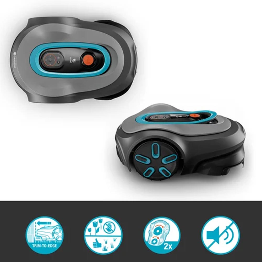 GARDENA 19903-20 Mähroboter smart SILENO max 1.500 m²