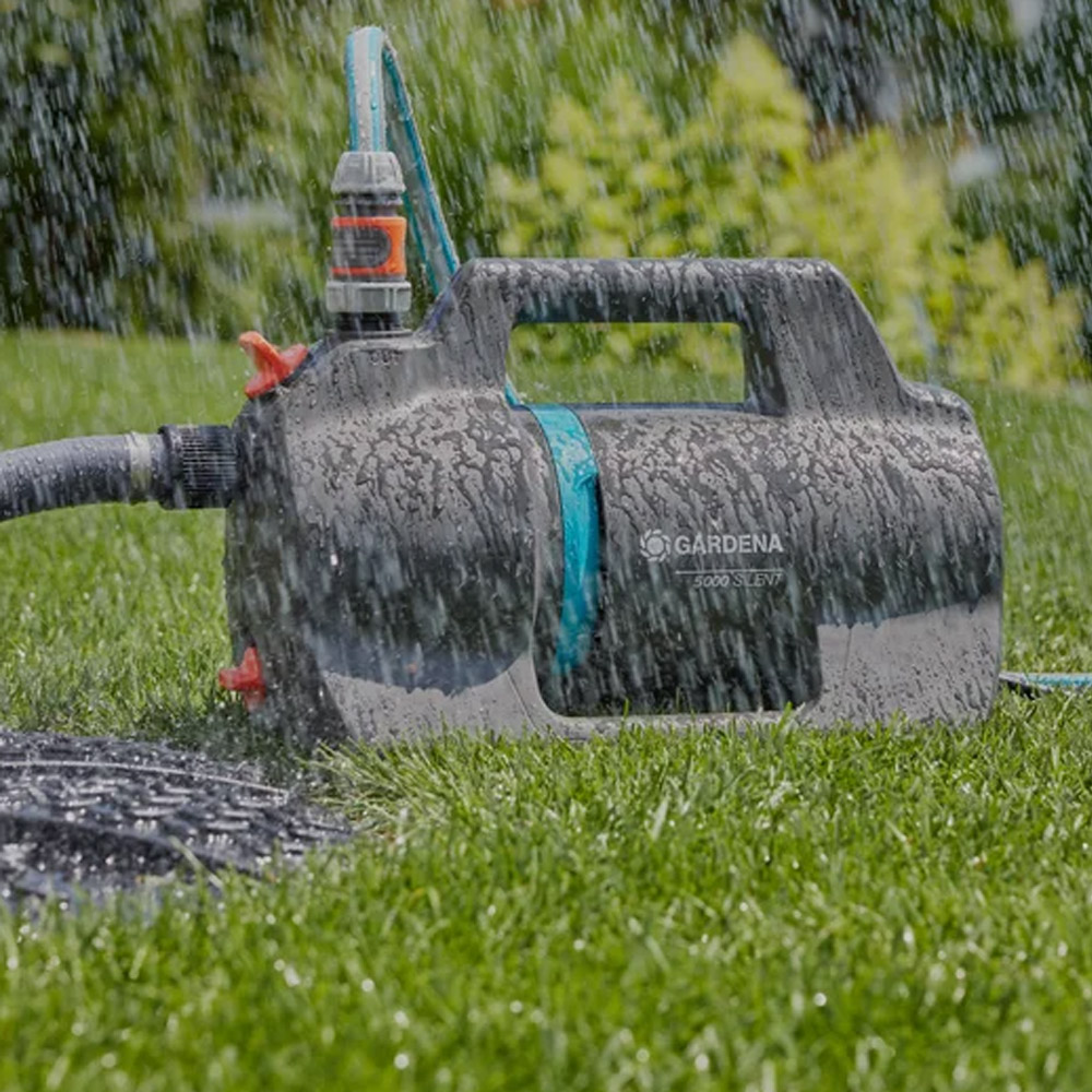 GARDENA 09080-20 Gartenpumpe 5000 Silent