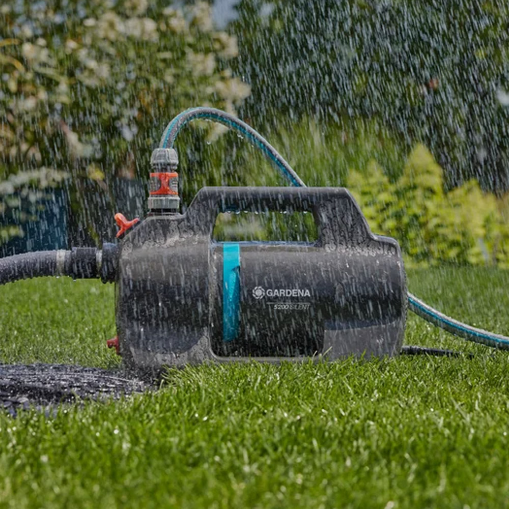 GARDENA 09085-20 Gartenpumpe 5200 Silent Set