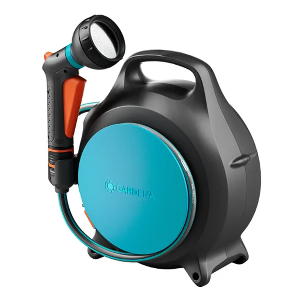 GARDENA 18692-20 Mobile Schlauchbox Move, 10 m + 1,5 m