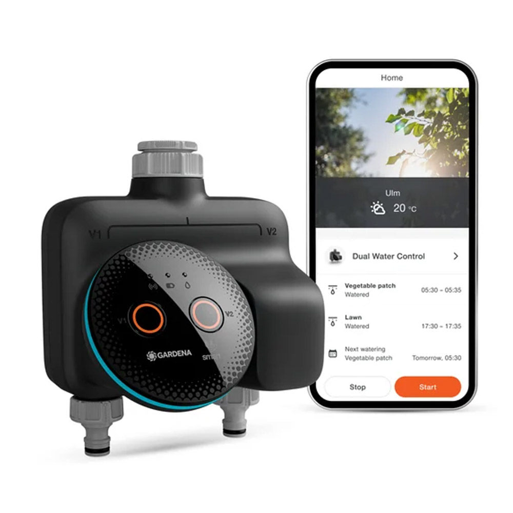 GARDENA 19034-20 smart Dual Water Control