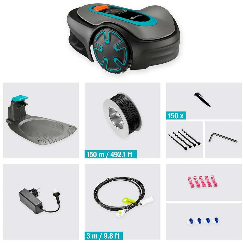 Gardena 15208-47 SILENO minimo 350 m² Mähroboter
