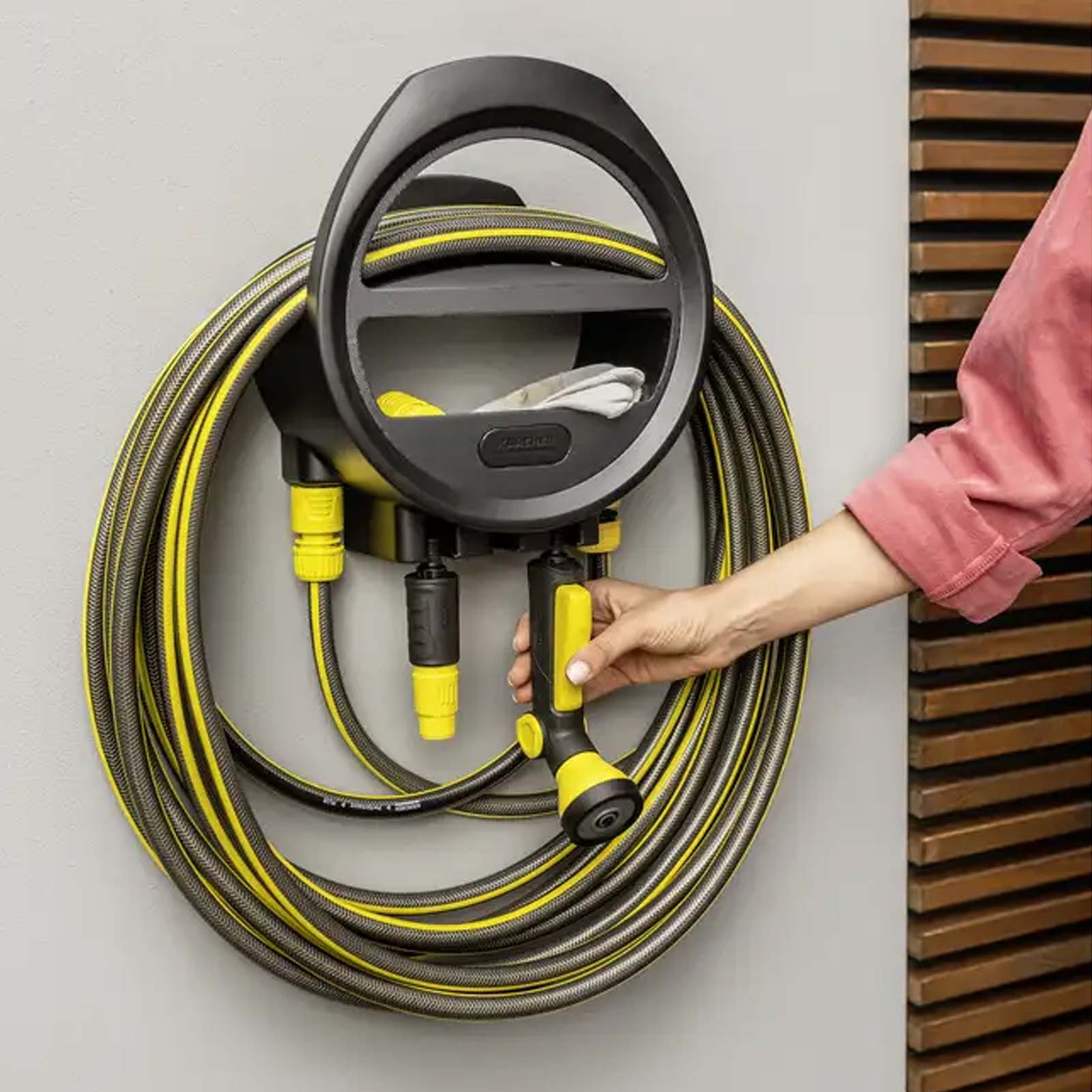 Kärcher Schlauchhalter Plus schwarz