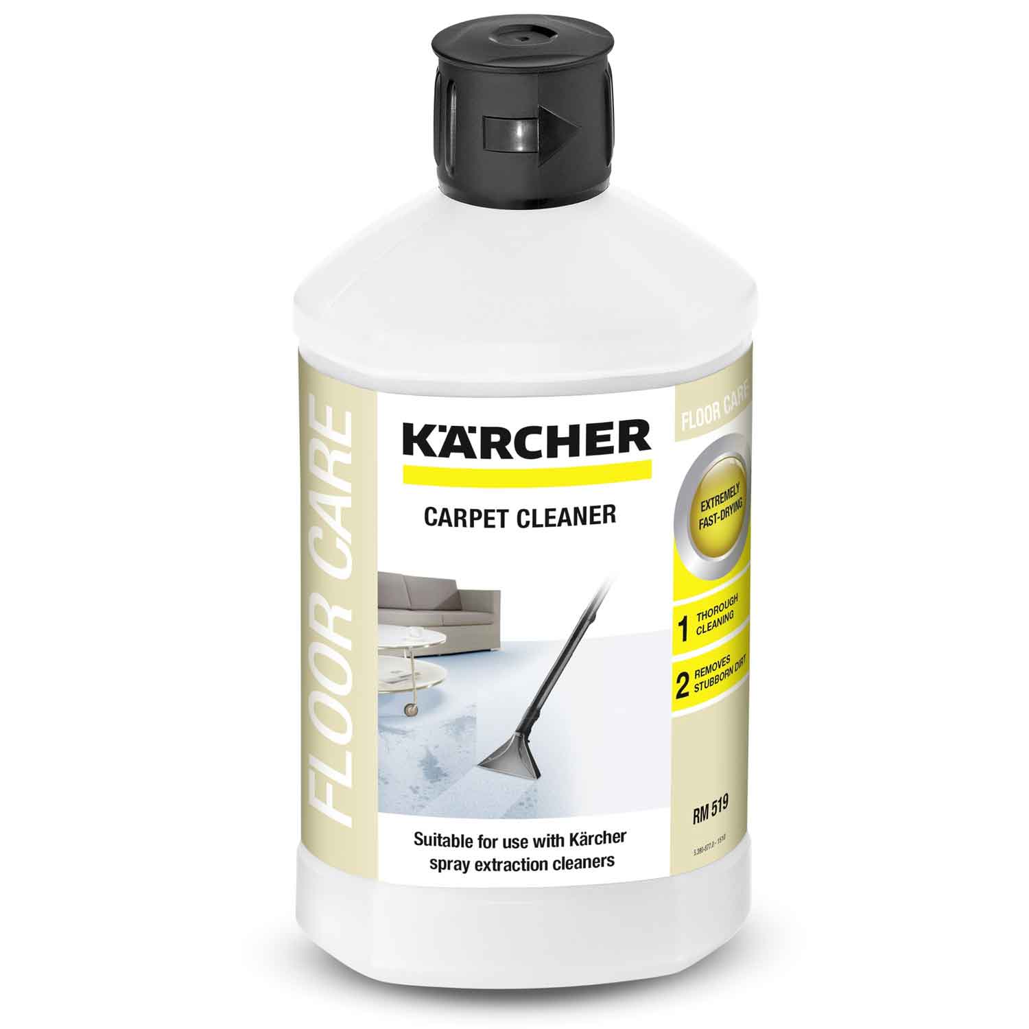 Kärcher 6.295-771.0 Teppich- und Polsterreiniger RM 519, 1 l
