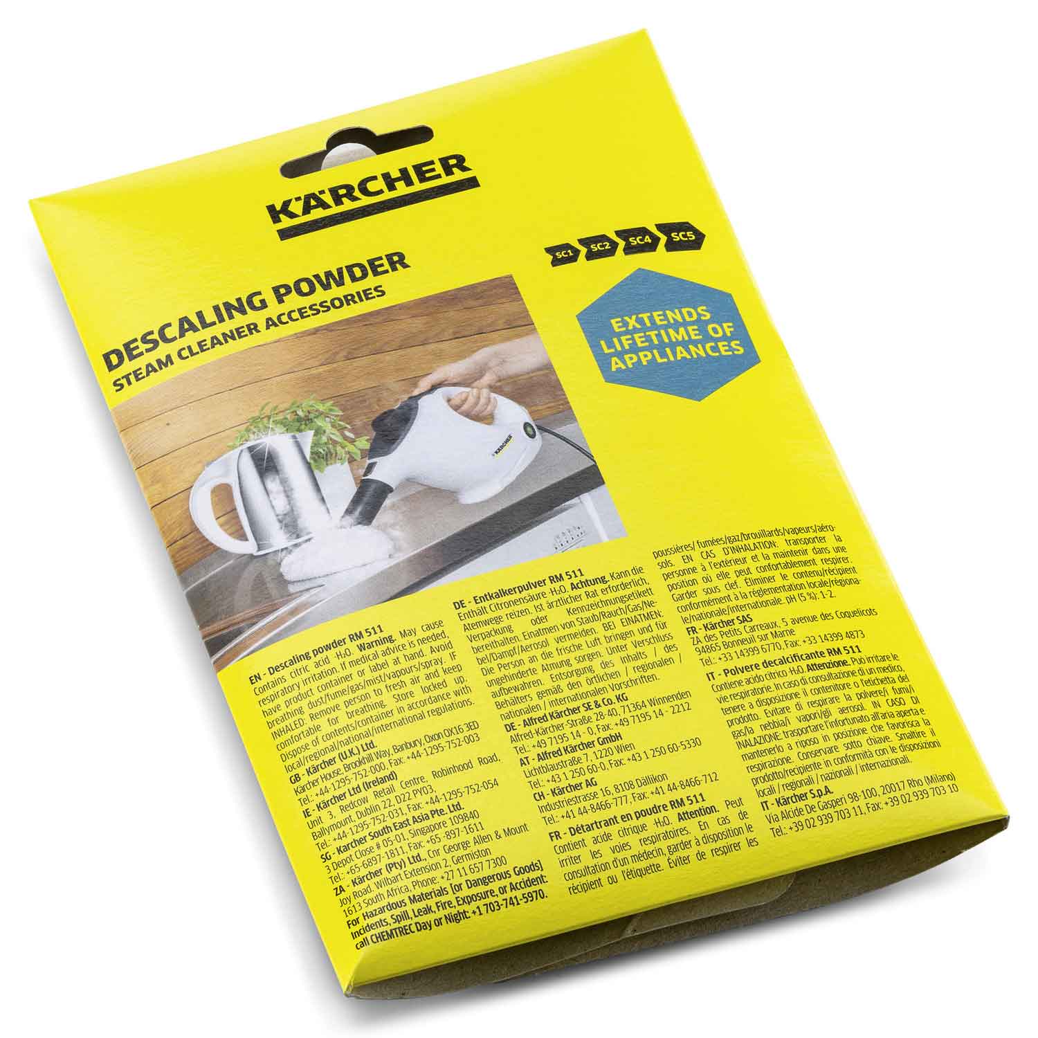 Kärcher 6.296-193.0 Entkalkerpulver RM 511 (6 x 17 g)