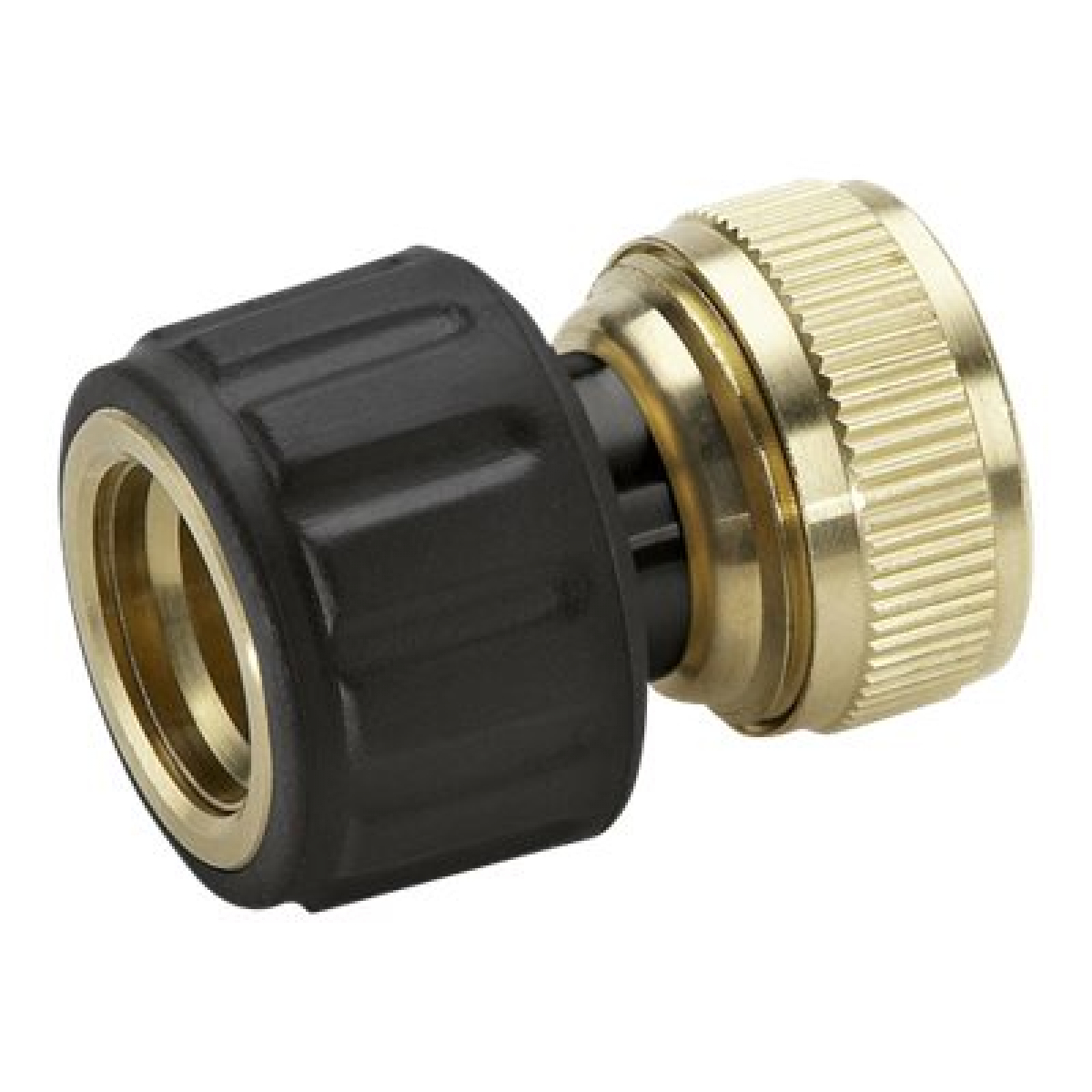 Kärcher 2.645-017.0 Messing-Schlauchkupplung, 1/2" und 5/8", mit Aqua Stop