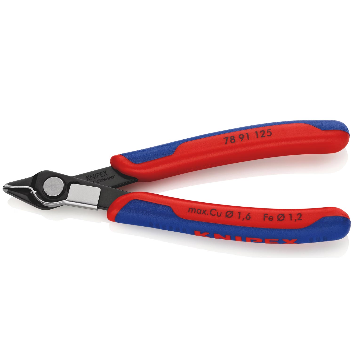 KNIPEX 78 91 125 Electronic Super Knips 125 mm brüniert