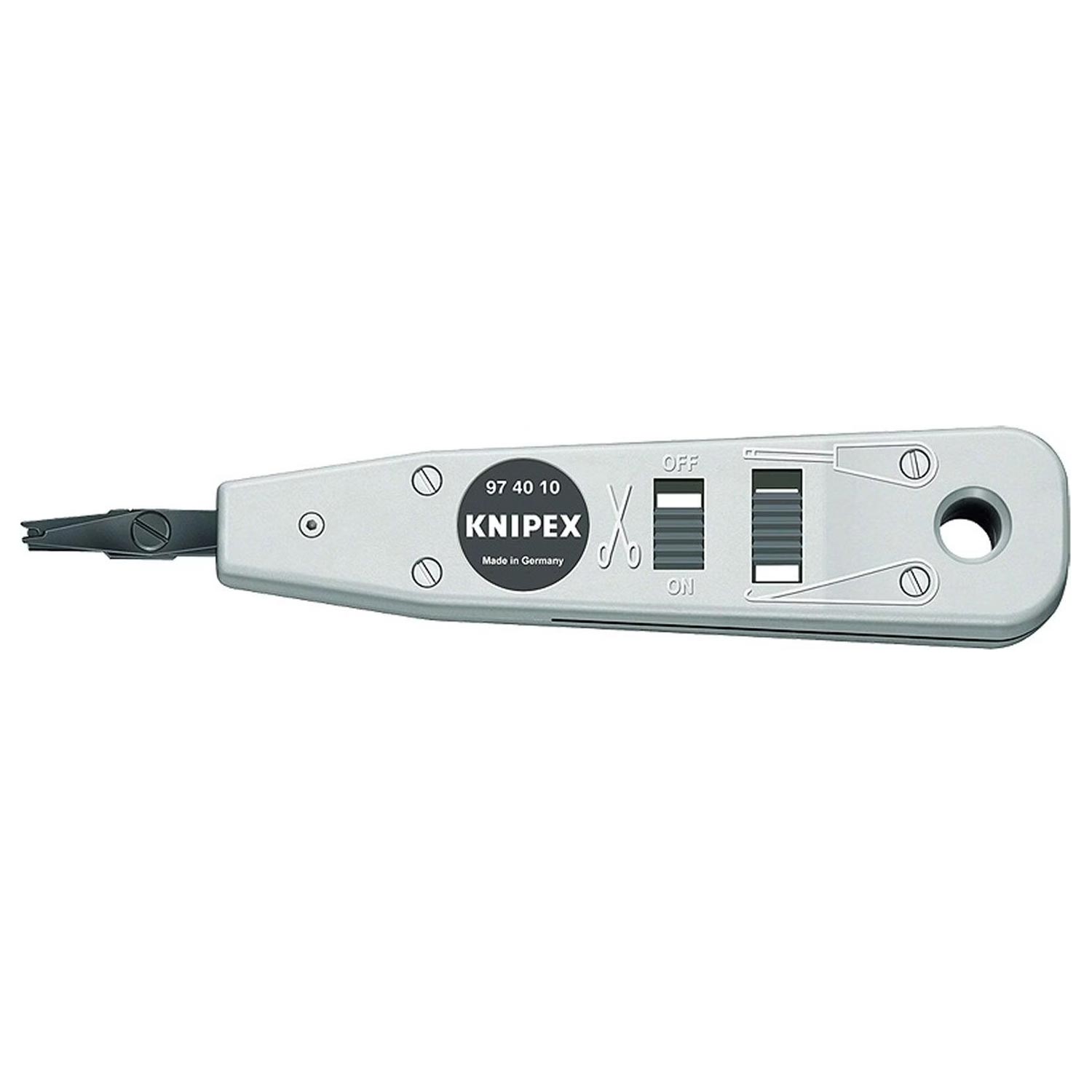 KNIPEX 97 40 10 Anlegewerkzeug für LSA-Plus 175 mm