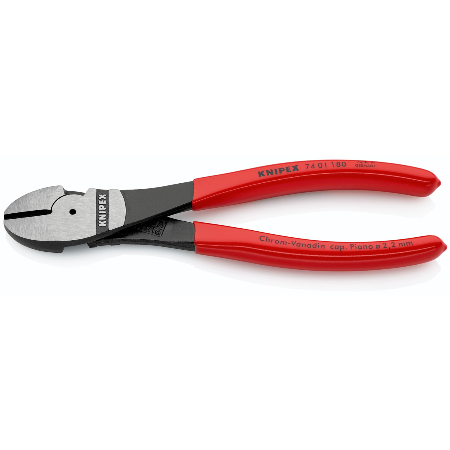KNIPEX 74 01 180 SB 180mm Kraft-Seitenschneider