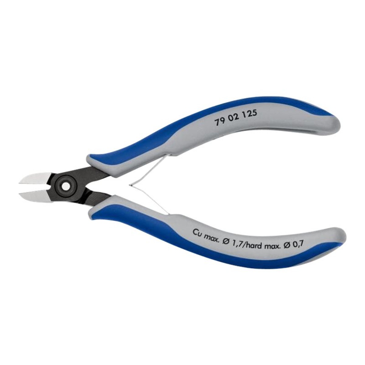 KNIPEX 79 02 125 Präzisions-Elektronik-Seitenschneider 125mm