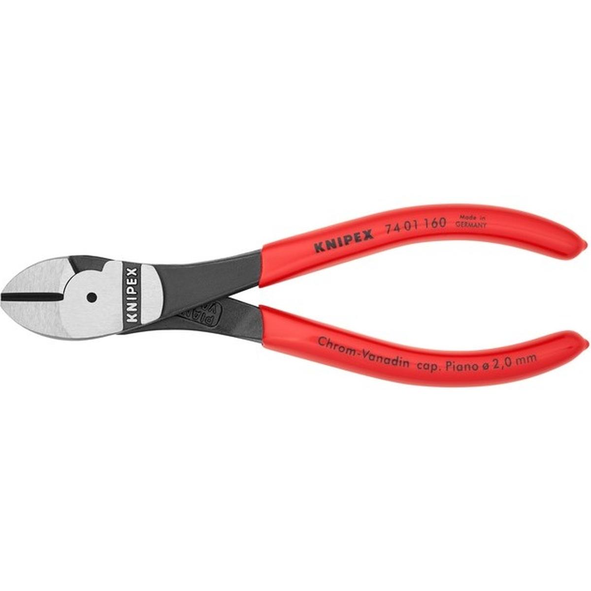 Knipex 74 01 160 Kraft-Seitenschneider 160mm